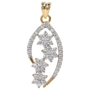 Yellow Gold Designer Pendant