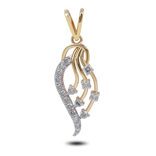 Yellow Gold Designer Pendant