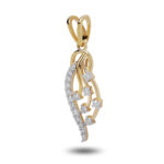 Yellow Gold Designer Pendant