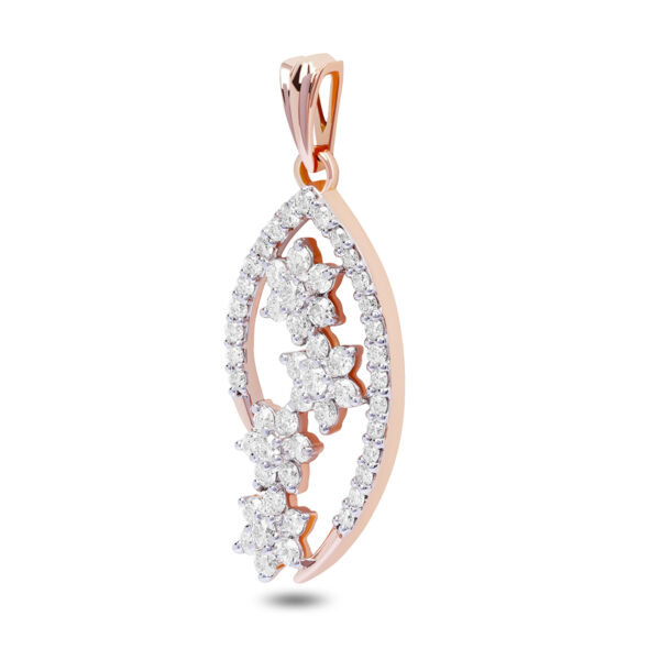 Rose Gold Designer Pendant