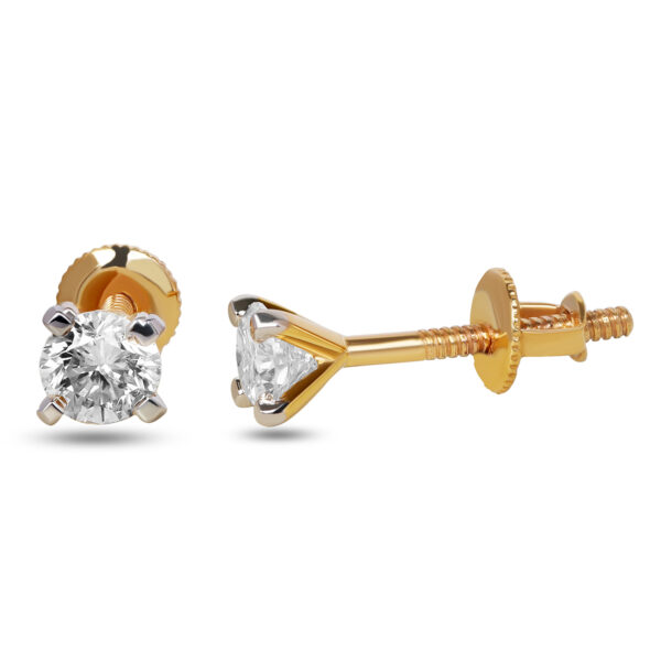 Yellow Gold Earring