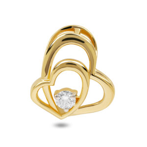 Yellow Gold Heart Pendant