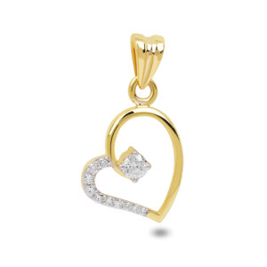 Yellow Gold Heart Pendant