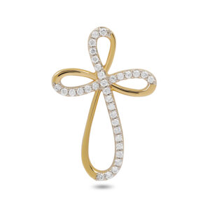 Yellow Gold Cross Pendant