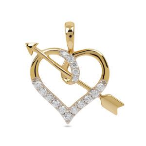 Yellow Gold Heart Pendant