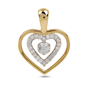 Yellow Gold Heart Pendant